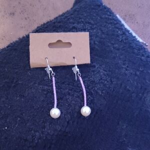 Elegant Pearl Drop Earrings